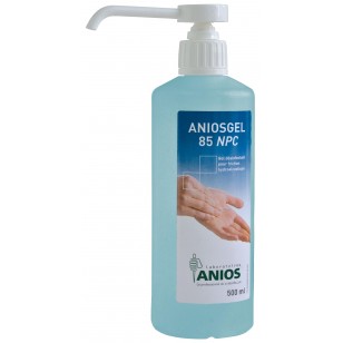 ANIOS Airless Handgel NPC 85 免過水洗手凝膠 – 500ml (12支/箱)